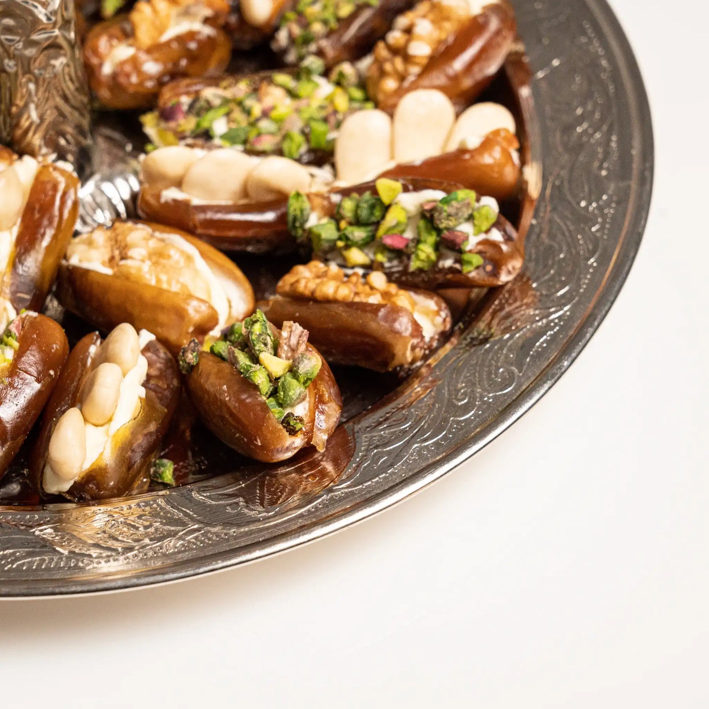 Présentoir Dattes en Cuivre Douz/دوز