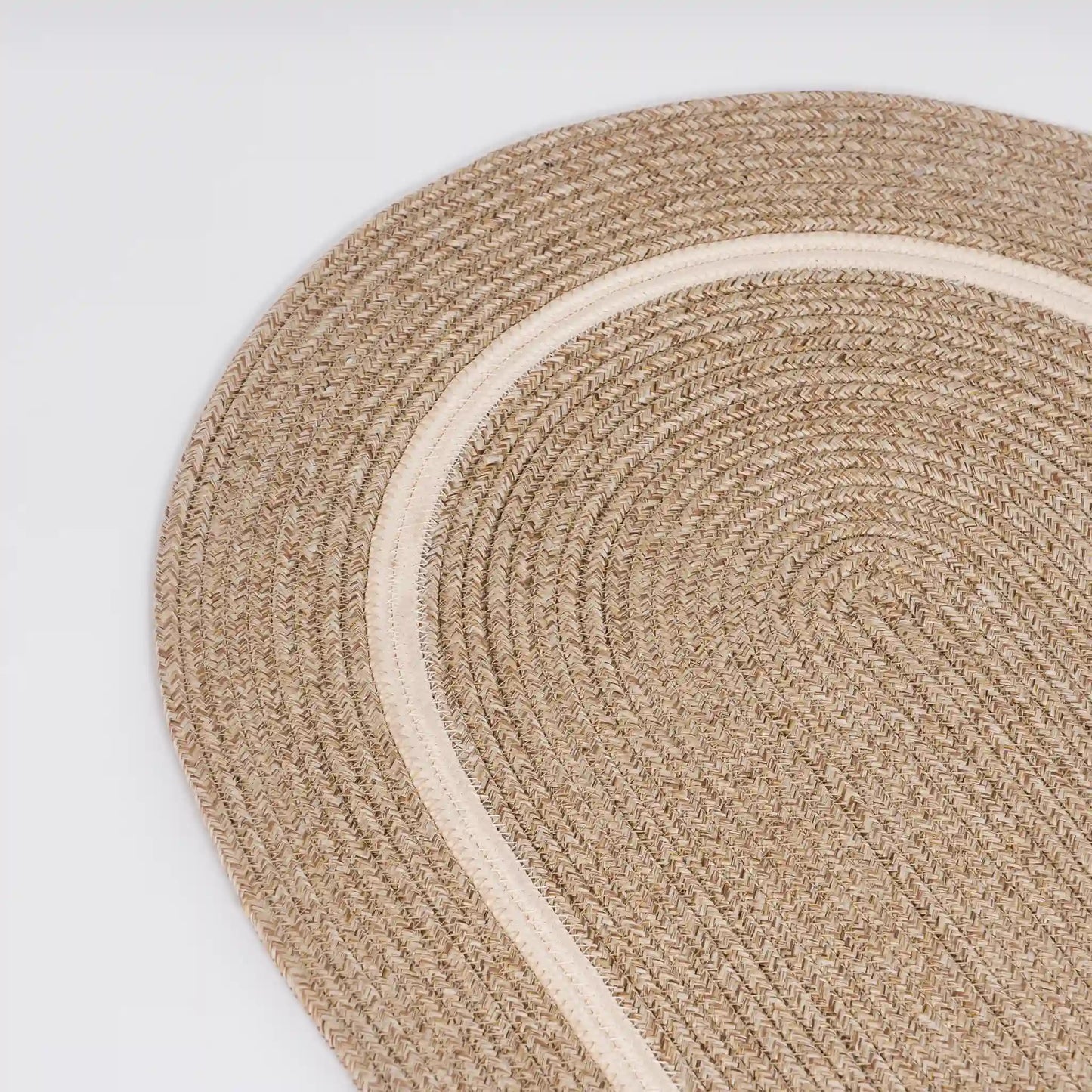 Tapis d’Entrée Artisanal – Demi-Lune & Ovale