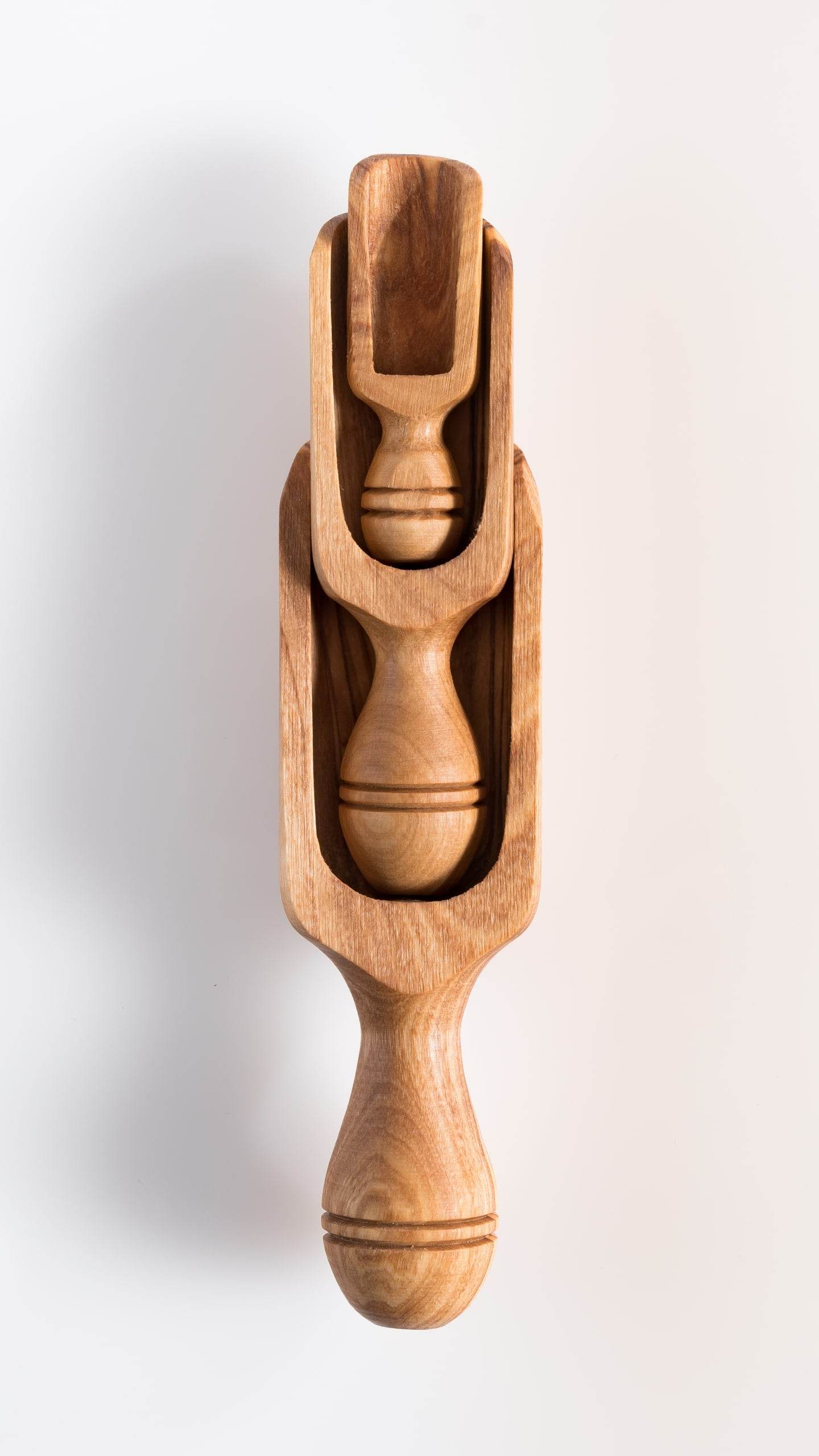 Olive Wooden Utensil Set of 3 Scopes - Darido