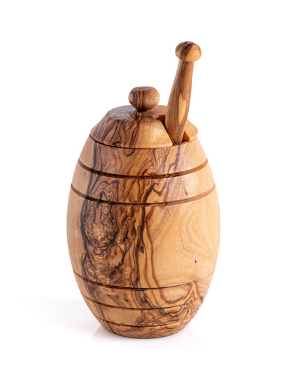 Honey Jar With Spoon -12x8 CM - Darido