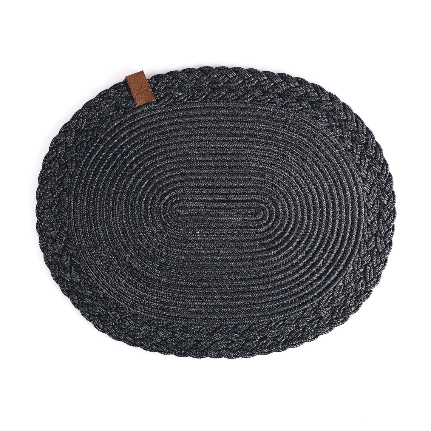 Sous-plat tressé ovale - 40x30 cm
