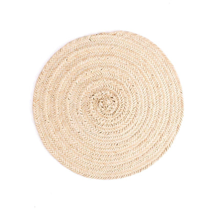 Darido Saaf Grass Woven Round trivet - 35 cm - Darido