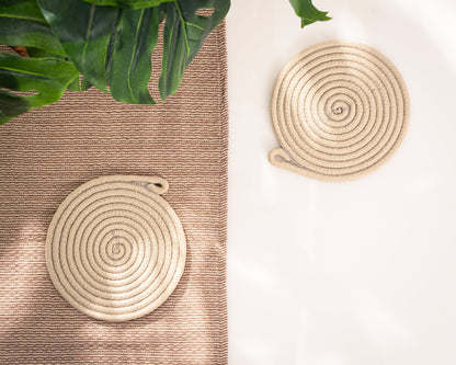 Sous-tasse Beige