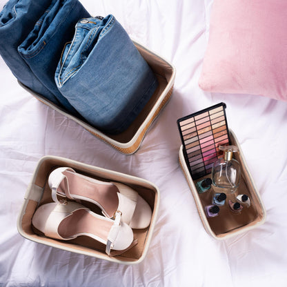 Paniers smar  élégants (Blanc cassé)