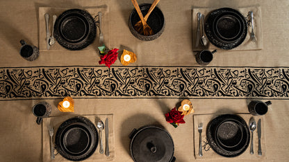 Nappe de table Calligraphie