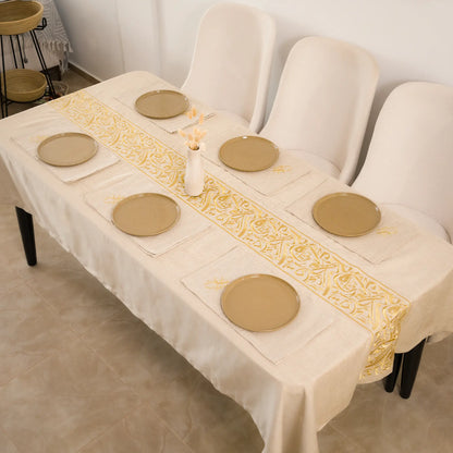Nappe de table Calligraphie