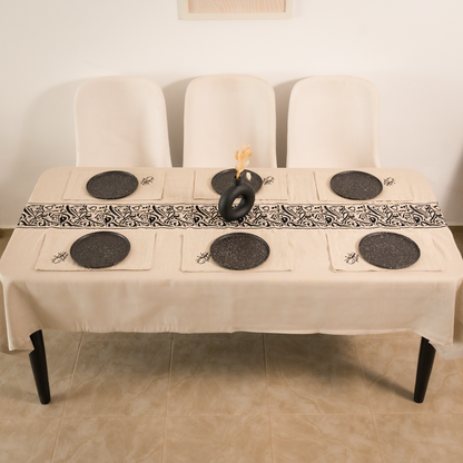 Nappe de table Calligraphie