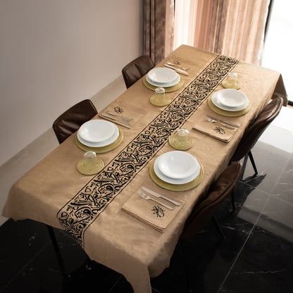 Nappe de table Calligraphie