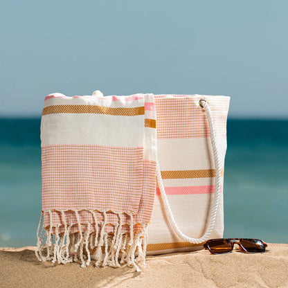 Sac de plage isotherme avec Fouta Solina