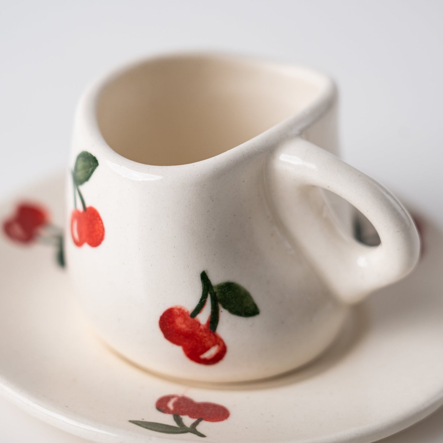 Tasse et Sous Tasse en Grés