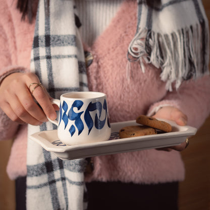 Tasse et Sous Tasse Calligraphie