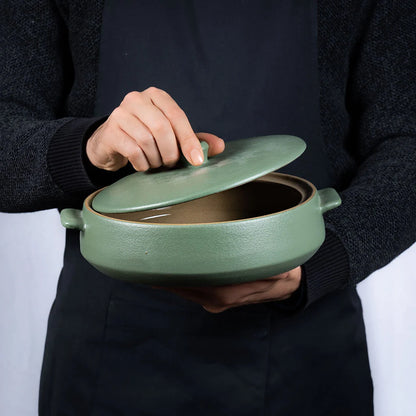 Service à Table en Grès Jade