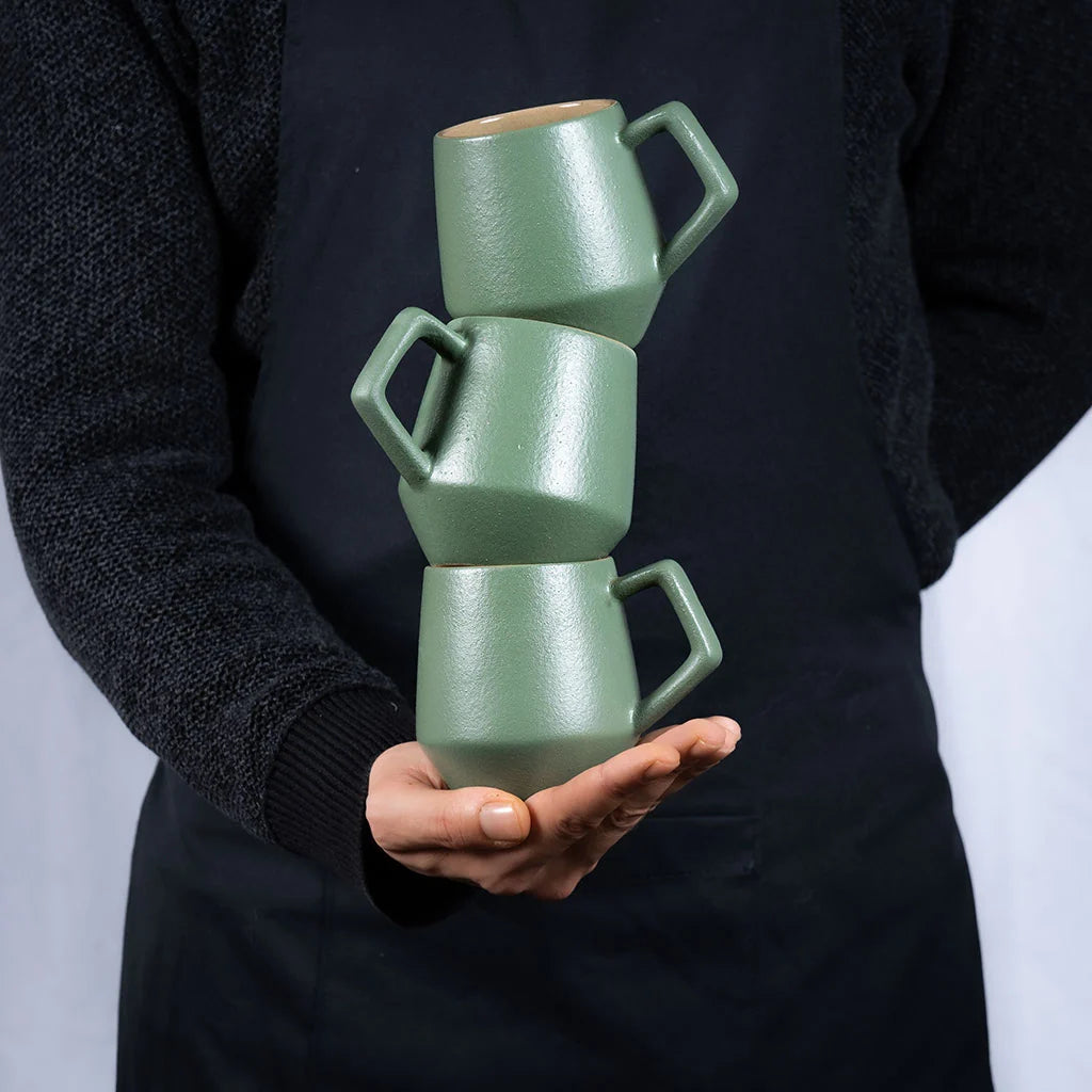 Service à Table en Grès Jade