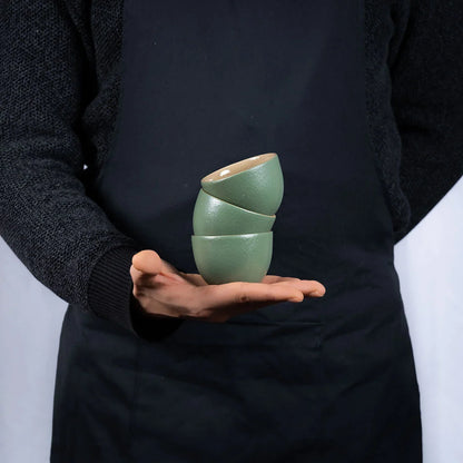 Service à Table en Grès Jade