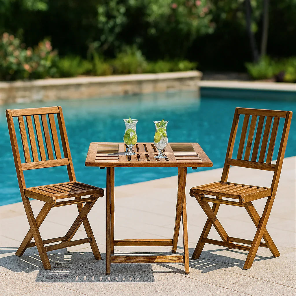 Pack Mobilier en Bois Rouge