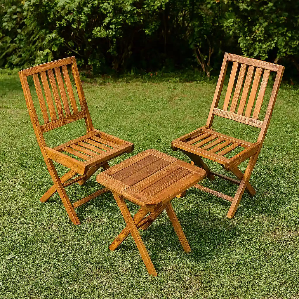 Pack Mobilier en Bois Rouge