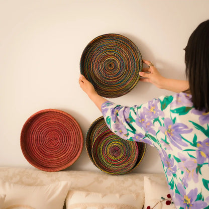 Pack 6 Disques muraux décoratifs en Halfa