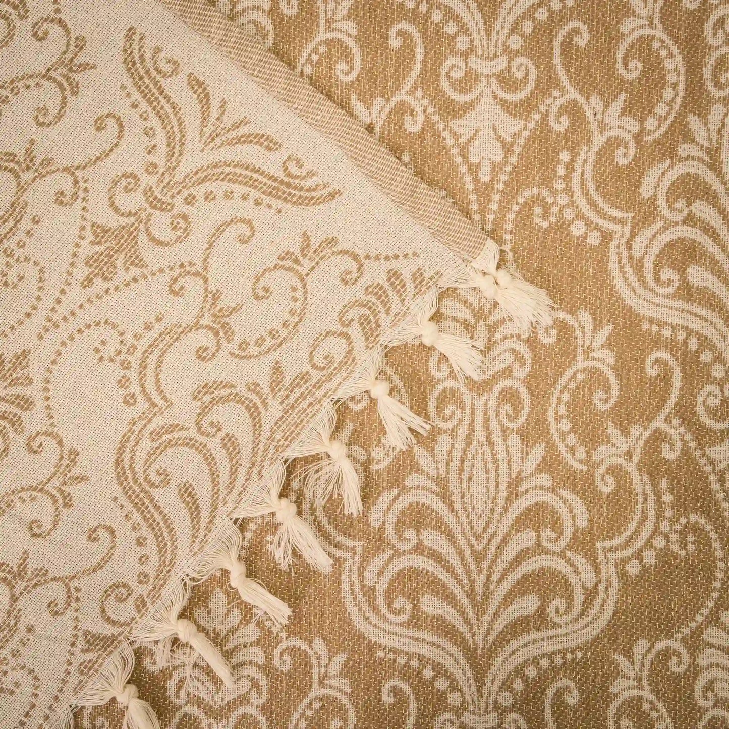 Chemin de lit Baroque + 2 Housses de coussin