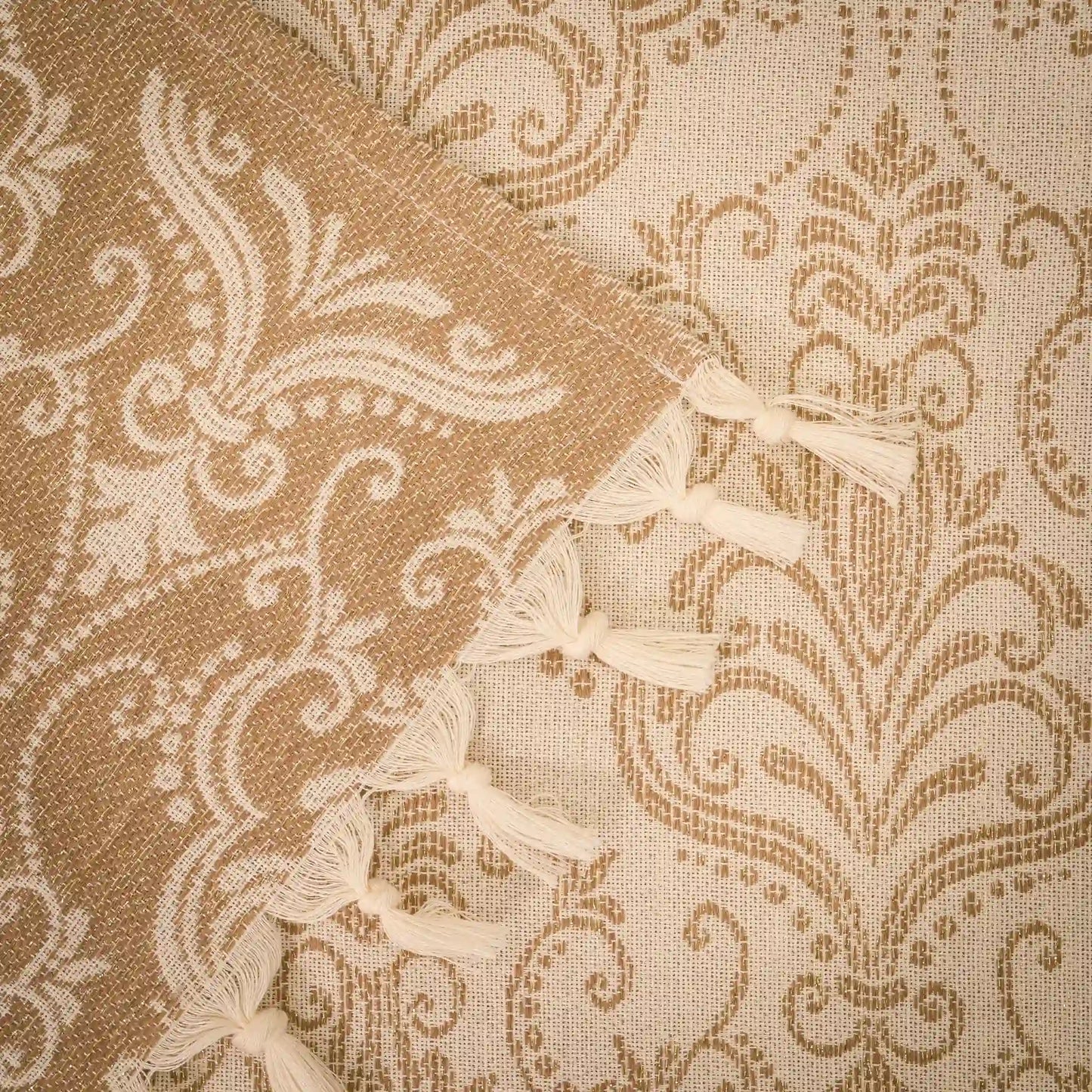 Chemin de lit Baroque + 2 Housses de coussin