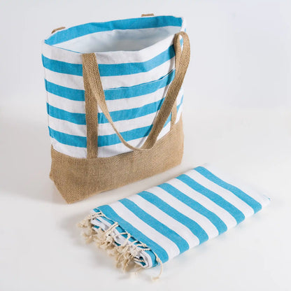 Sac de plage isotherme avec Fouta Sereina