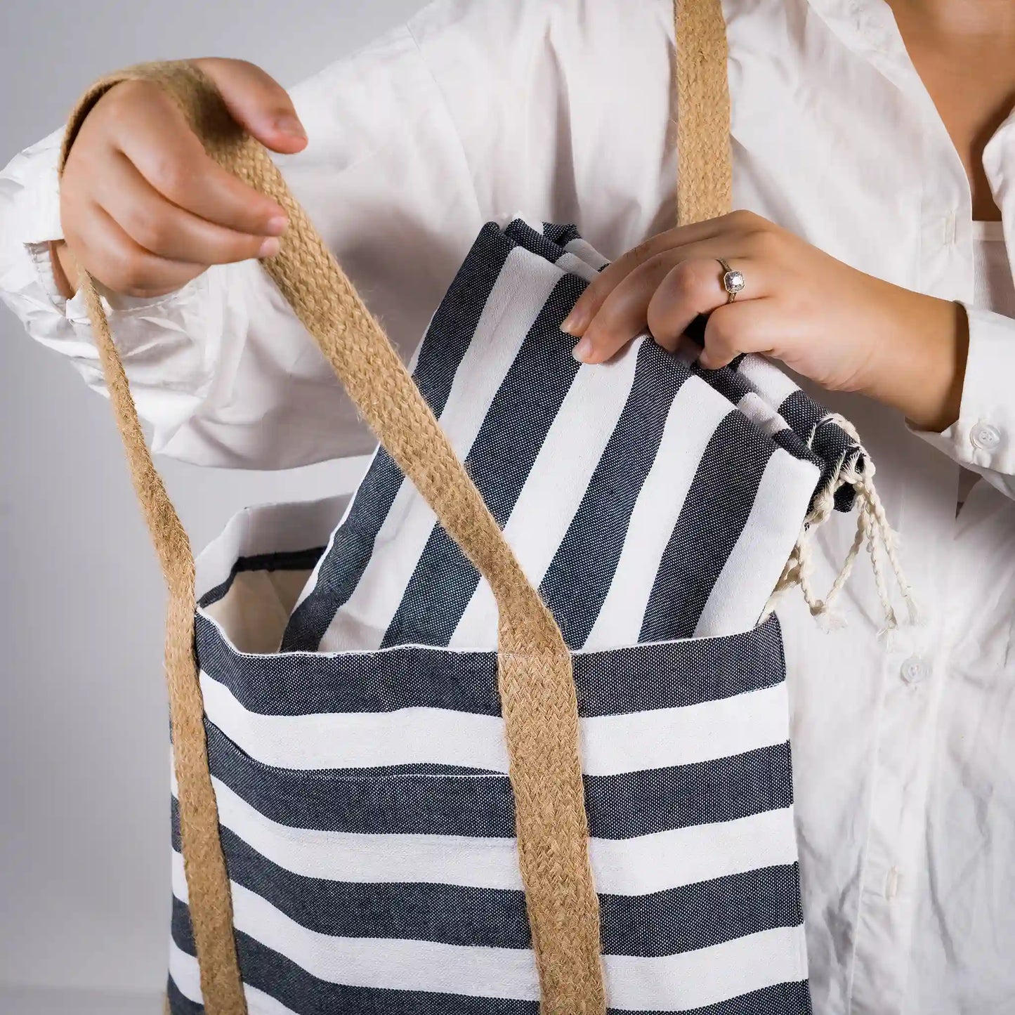 Sac de plage isotherme avec Fouta Sereina