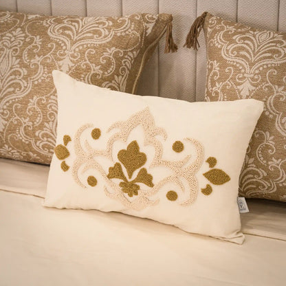 Chemin de lit Baroque + 2 Housses de coussin