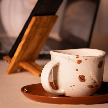 Support de Téléphone en Bois d’Olivier Ecostand