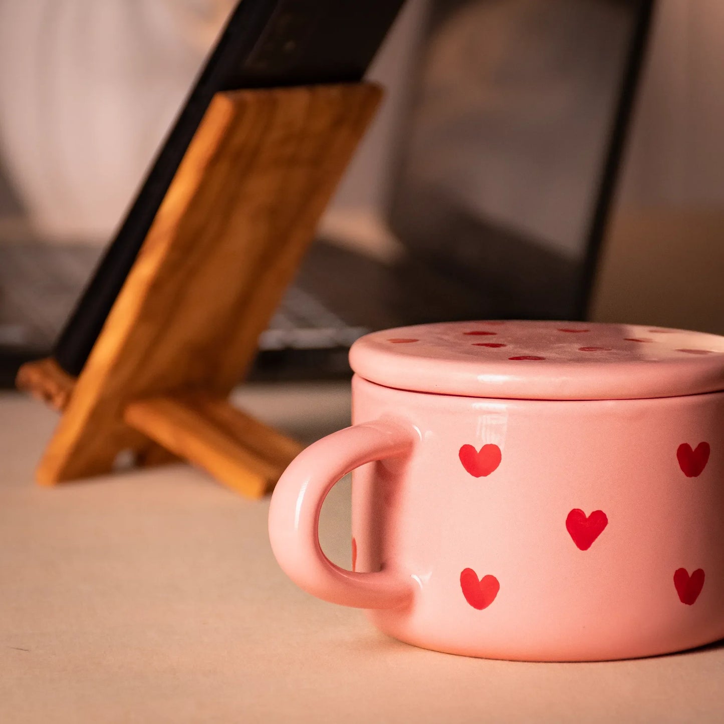 Support de Téléphone en Bois d’Olivier Ecostand