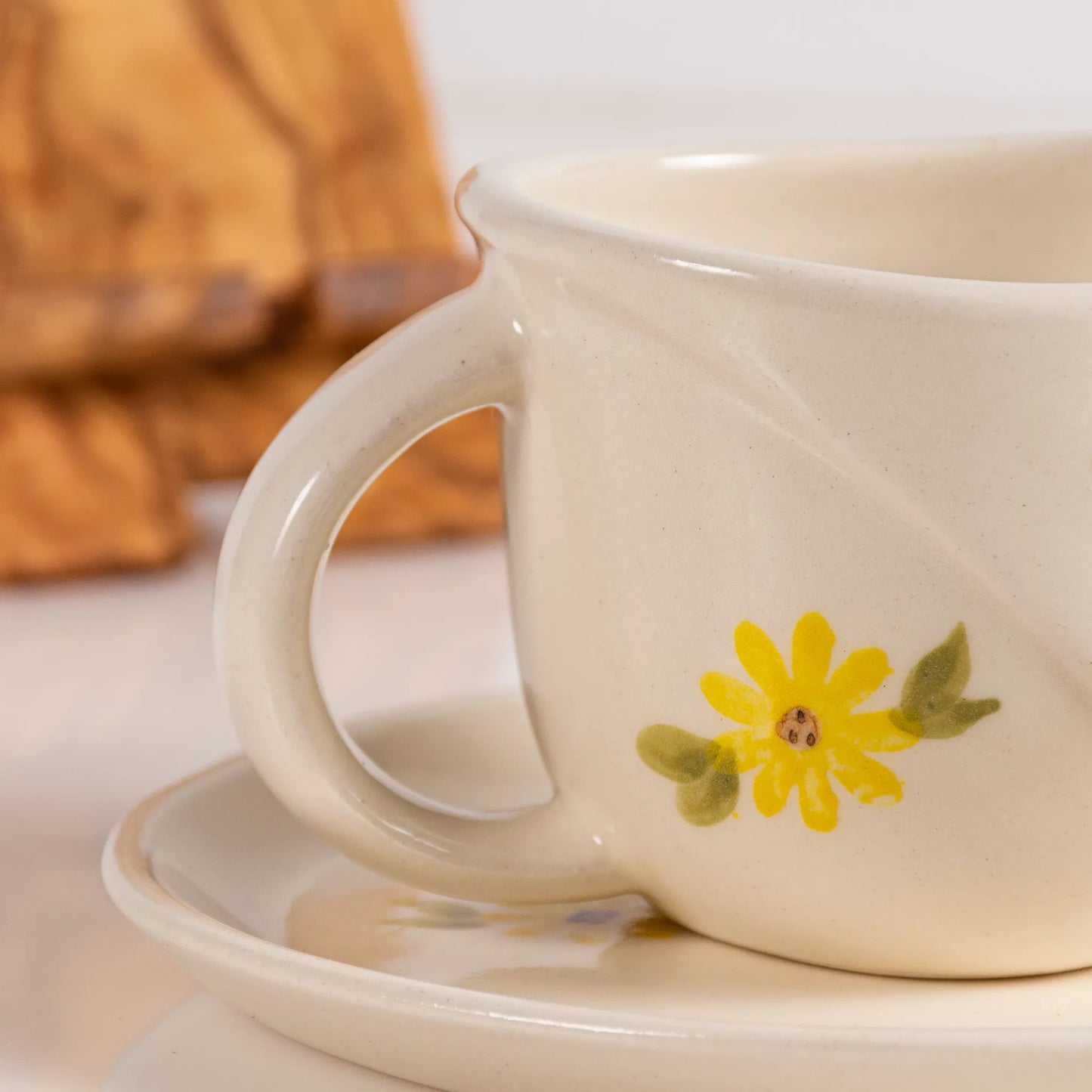 Support de Téléphone en Bois d’Olivier Ecostand