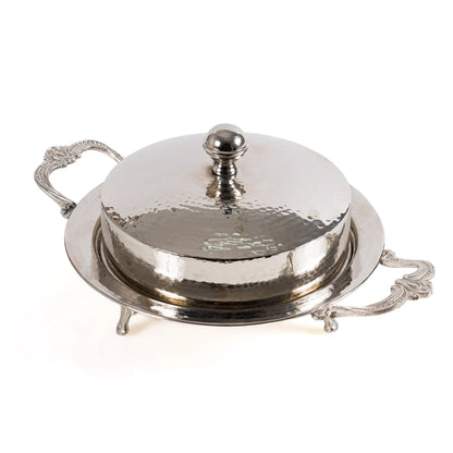 Présentoir avec cloche en Cuivre