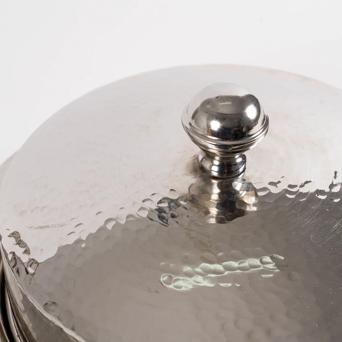 Présentoir avec cloche en Cuivre