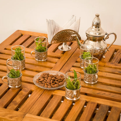 Service à Thé en Cuivre