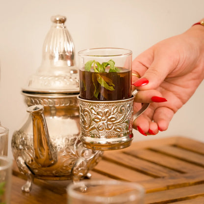 Service à Thé en Cuivre