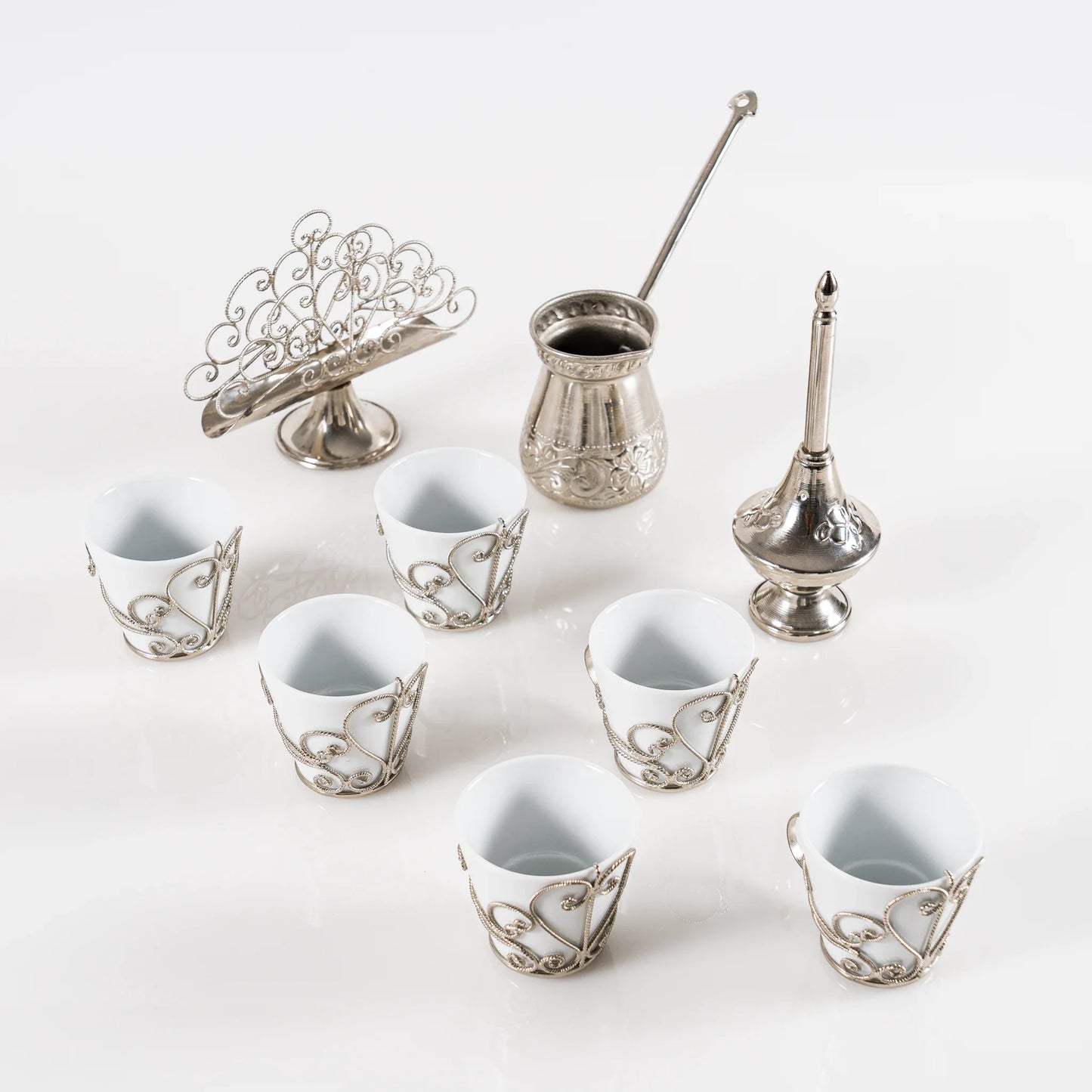 Service à Café en Cuivre