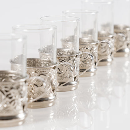 Service à Thé en Cuivre