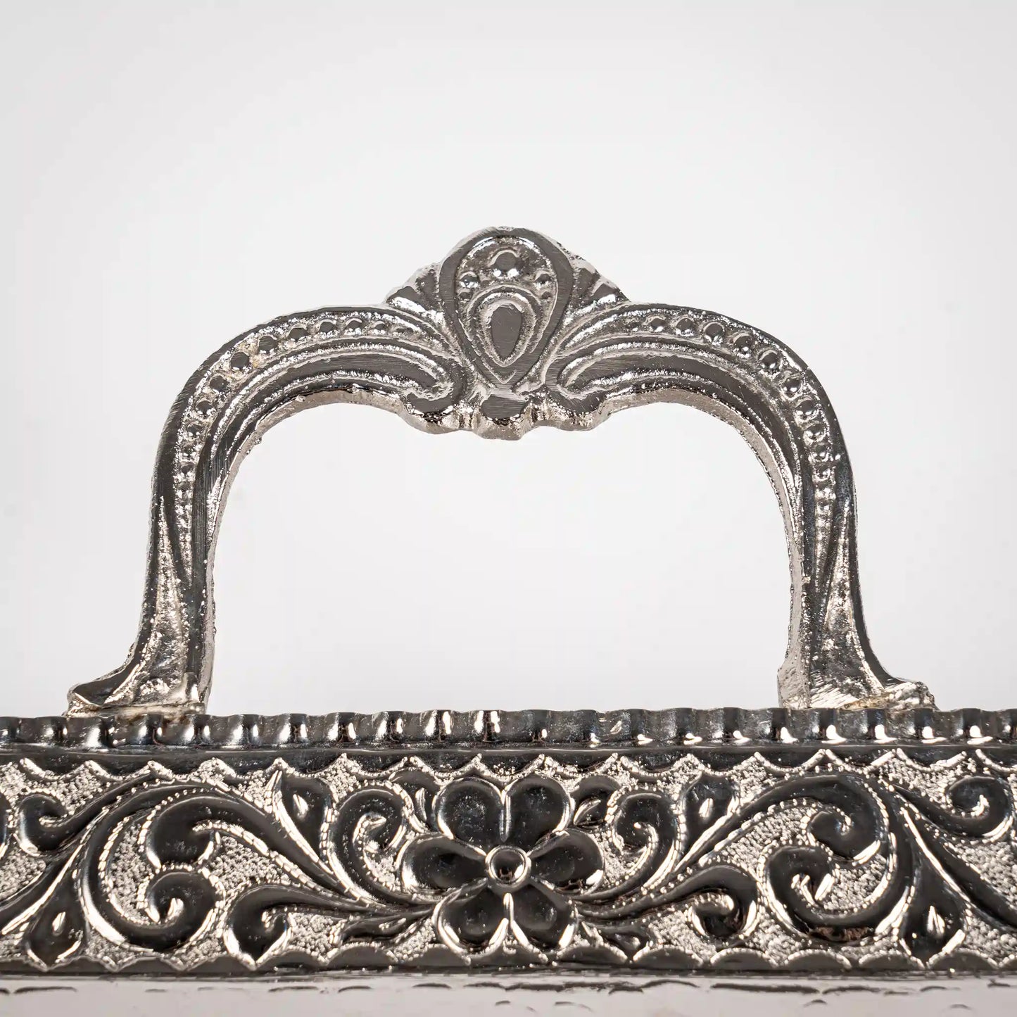 Plateau Rectangulaire en Cuivre Misk/مسك