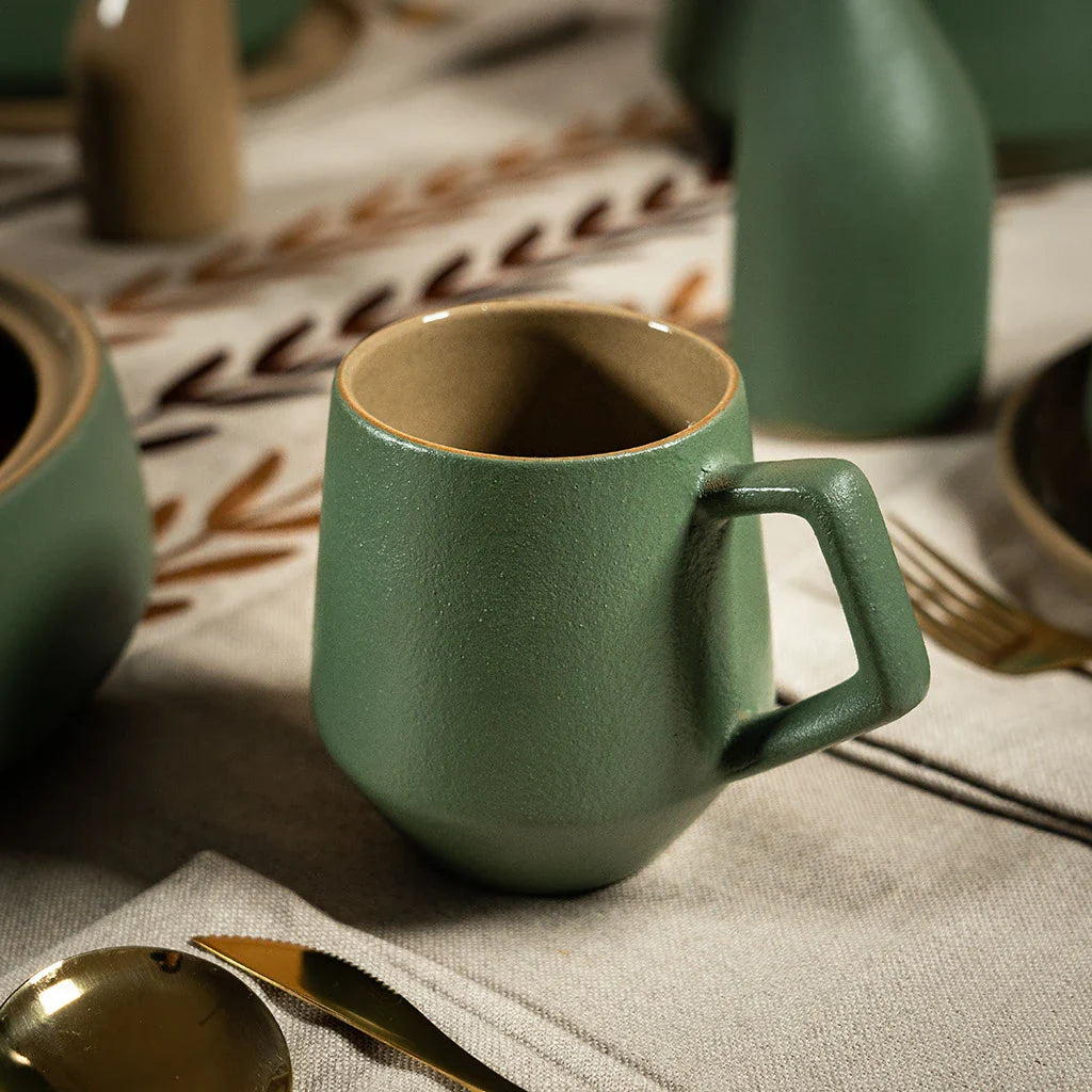 Service à Table en Grès Jade