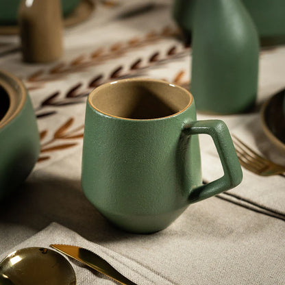 Service à Table en Grès Jade