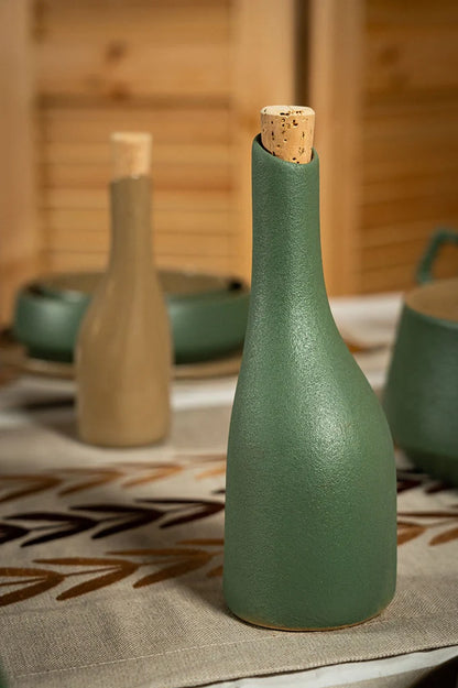 Service à Table en Grès Jade