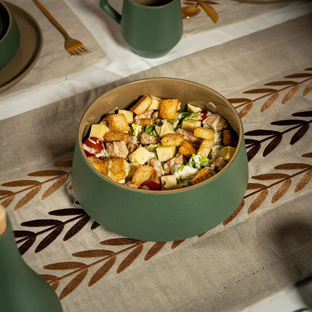 Service à Table en Grès Jade