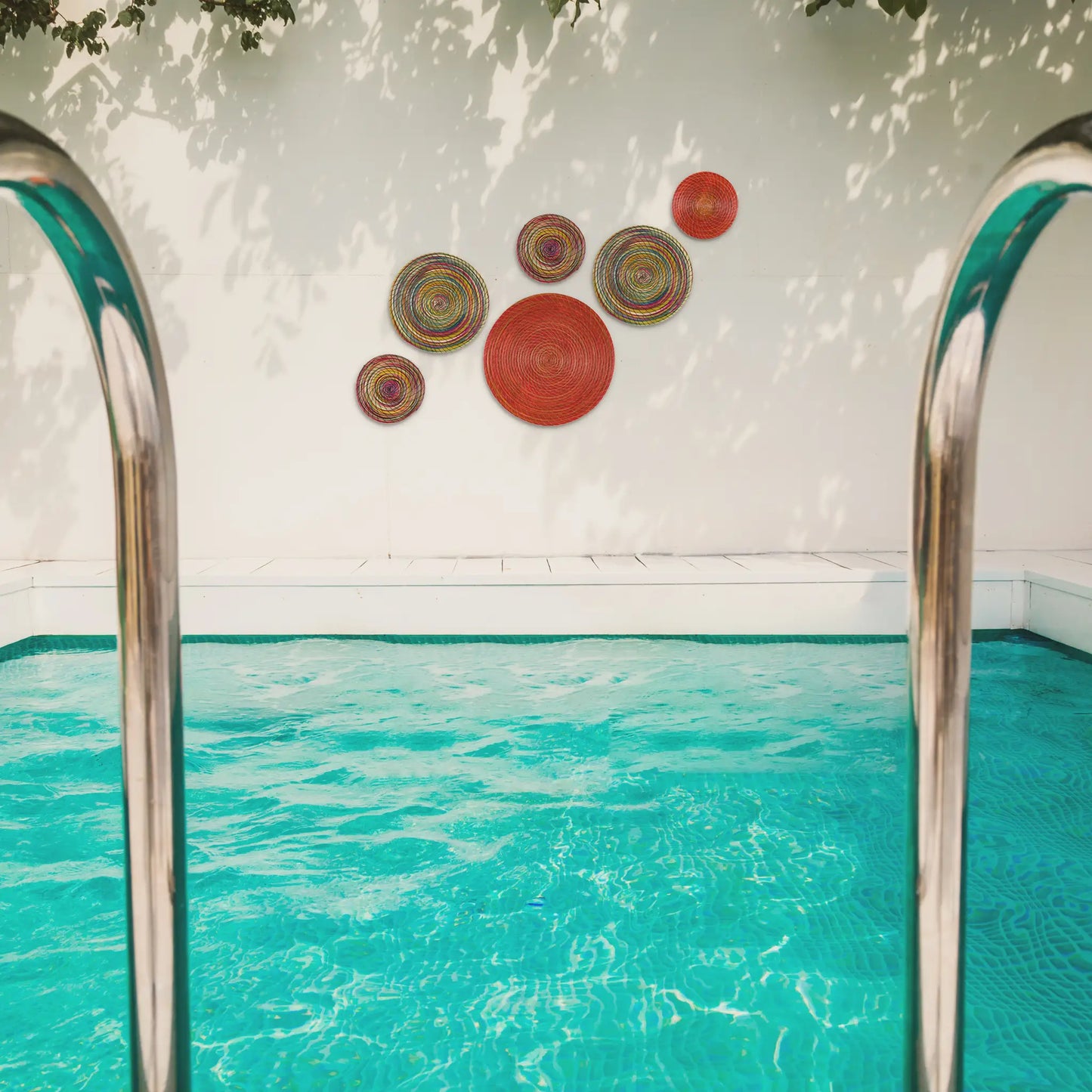 Pack 6 Disques muraux décoratifs en Halfa